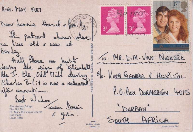 Post Cards / Maxi Card used