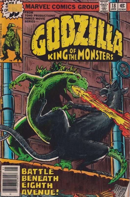 Marvel Comics Group Godzilla King of The Monsters
