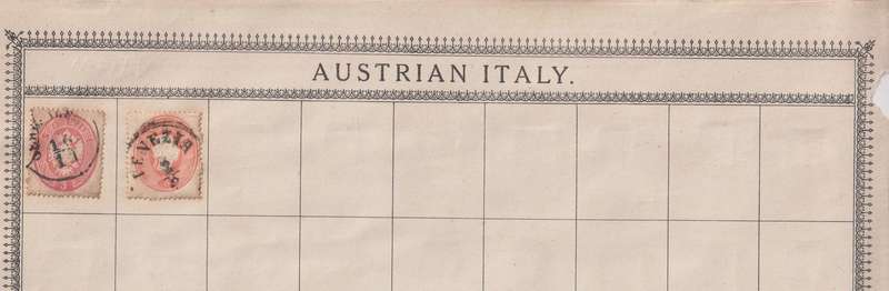 Stamps on paper Mix World