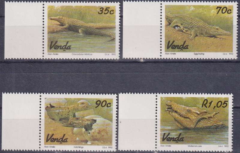 Stamps 1992 Crocodile Farming