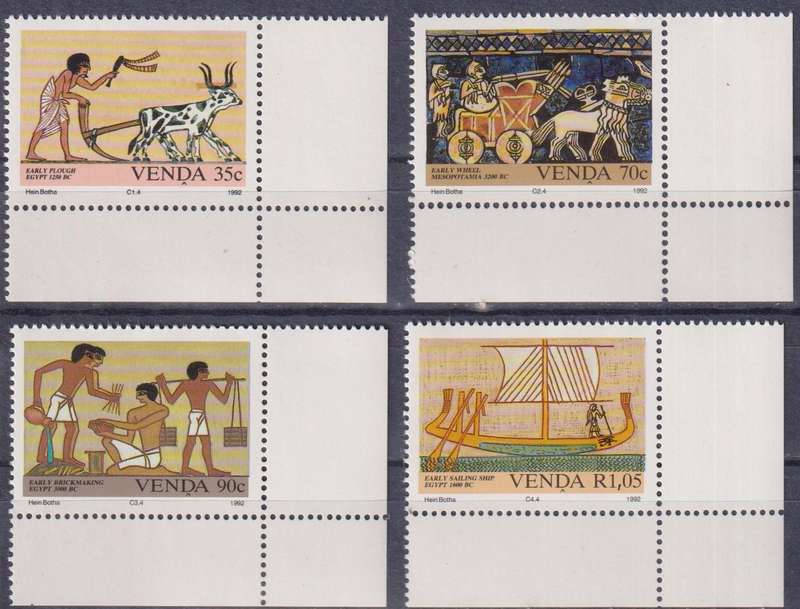 Stamps 1992 Inventions