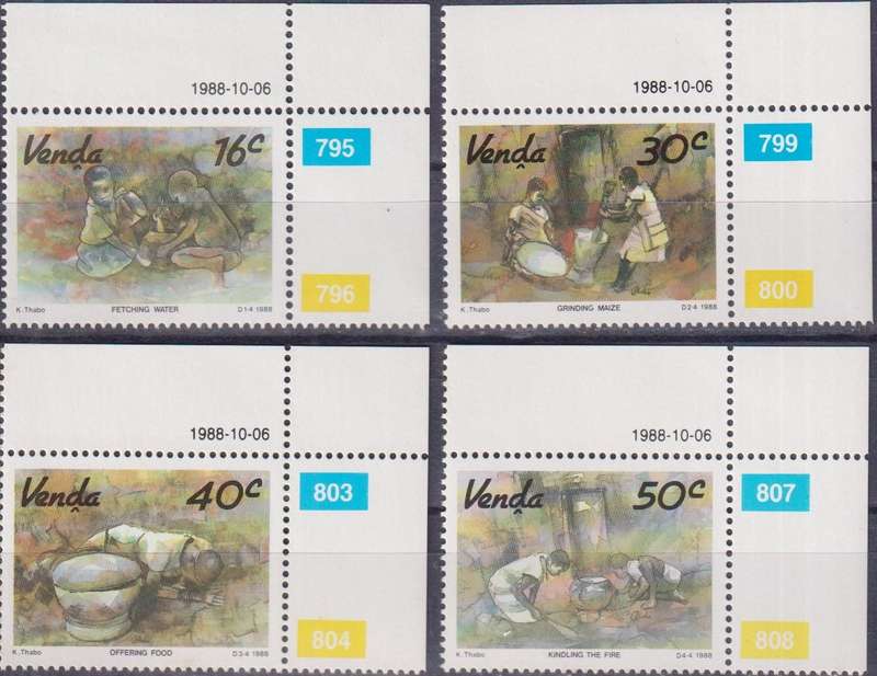 Stamps 1988 Art