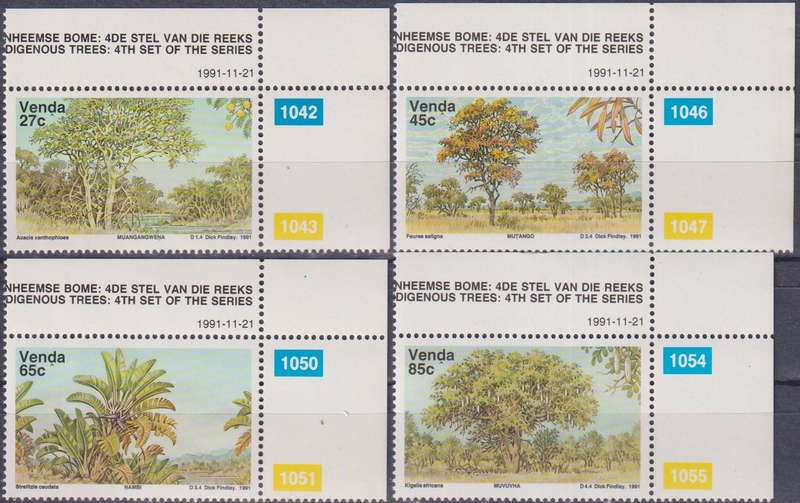 Stamps 1991 Trees
