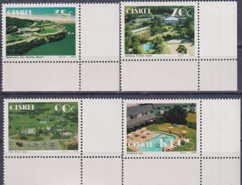 Stamps 1992 Tourism - Hotels