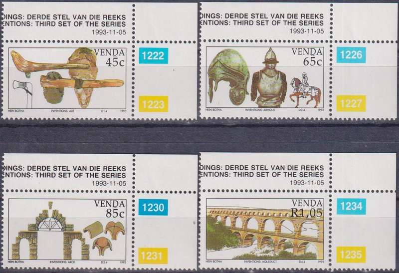 Stamps 1993 Inventions