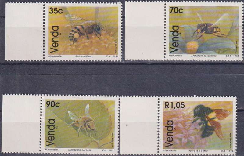 Stamps 1992 Bees