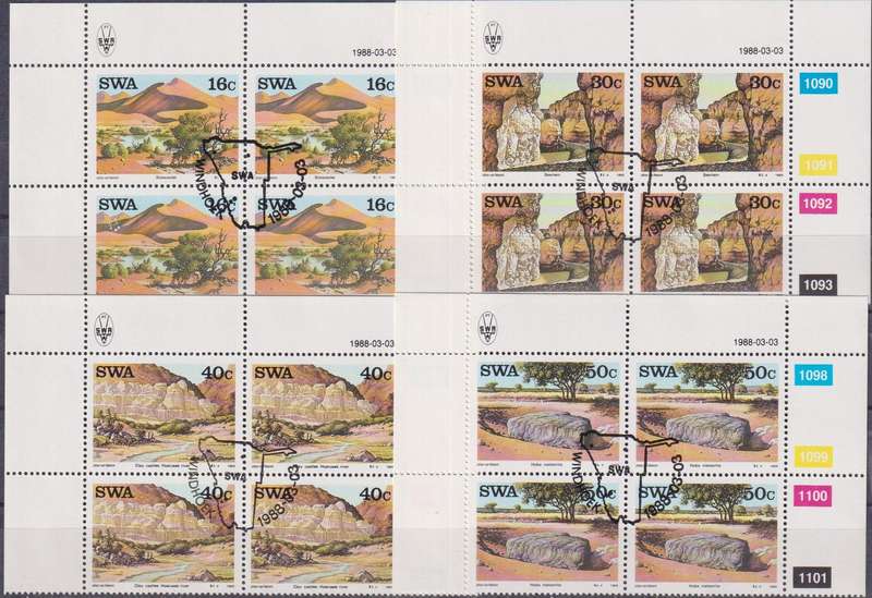 Stamps 1988 Sights