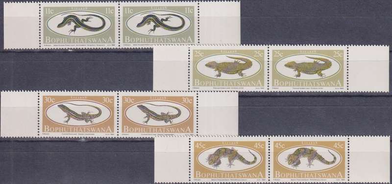 Stamps 1984 Lizards
