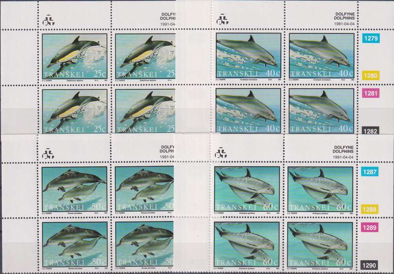 Stamps 1991 Dolphins