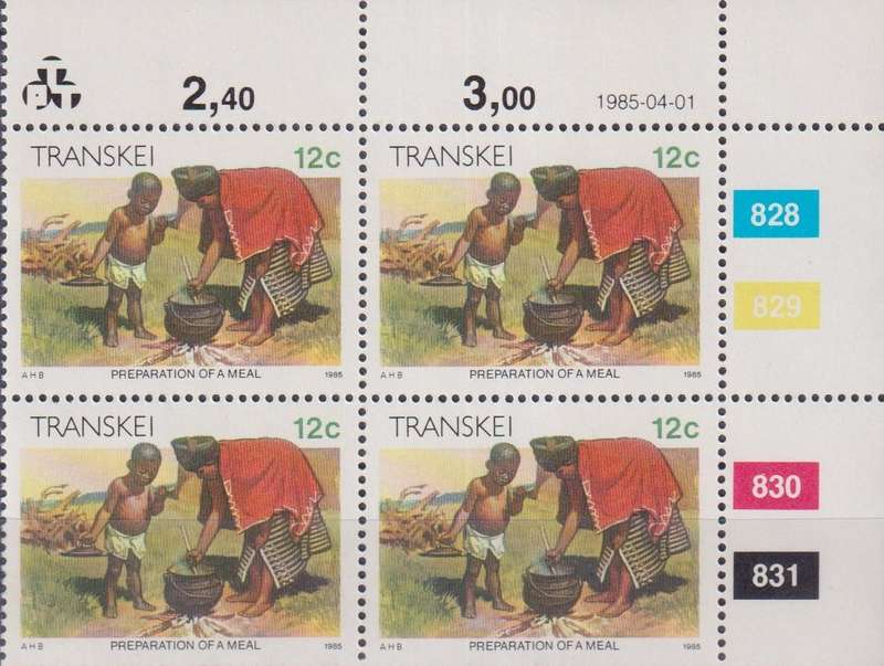 Stamps 1985 Xhosa Culture