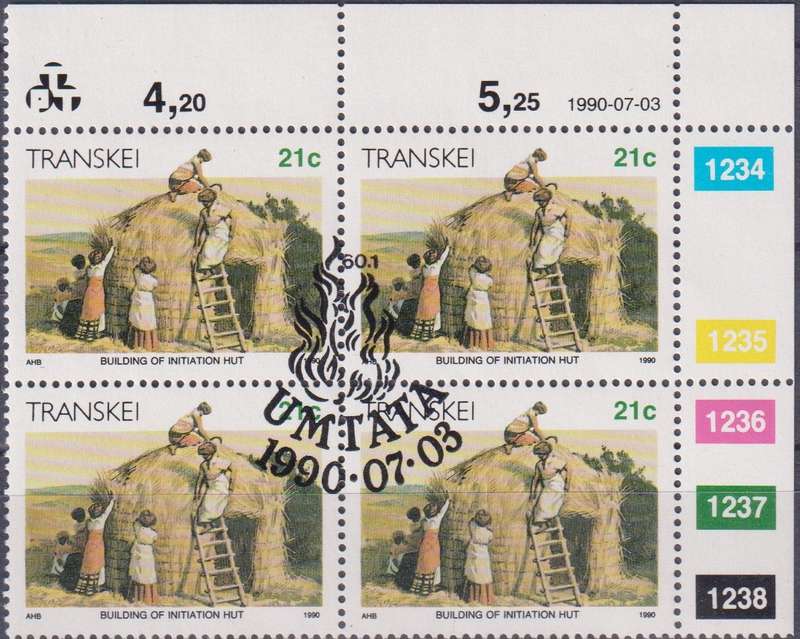 Stamps Transkei 1990 Xhosa Culture