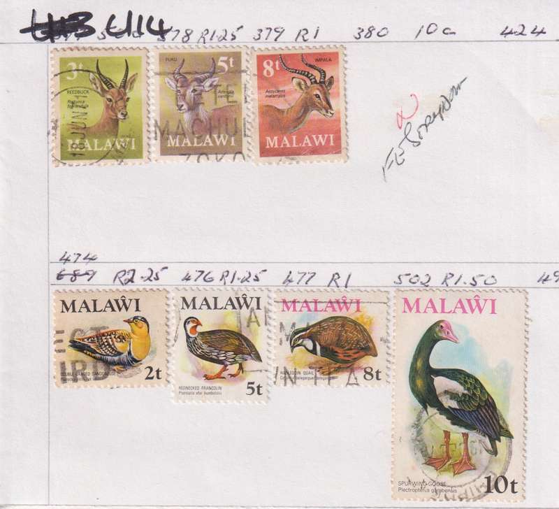 Stamps On paper Mixed