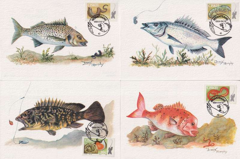 Maxi Card Set of 4 Limited addition No.423/650 1984 Costal Angeling