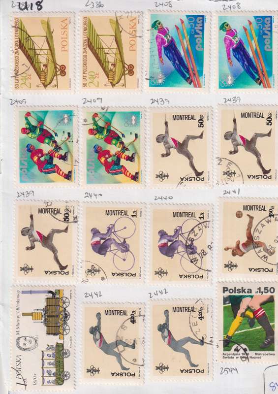 Stamps On paper Mixed