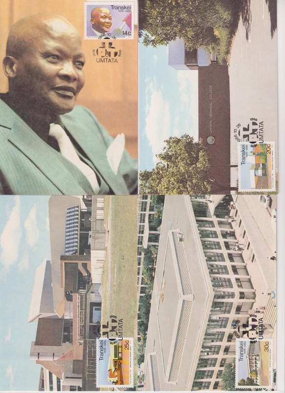 Maxi Card Set of 4  1986 The 10th Anniversary of Independence (Bid per pack to take all)