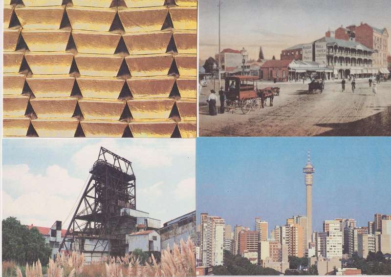Maxi Card Set of 4 1986 The 100th Anniversary of Johannesburg (Bid per pack to take all)