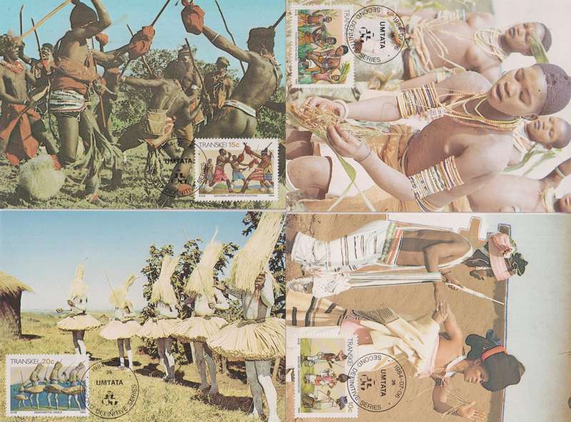 Maxi Card Set of 17 1984 Xhosa Culture