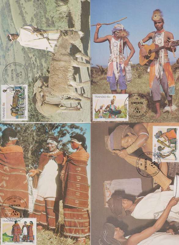 Maxi Card Set of 17 1984 Xhosa Culture