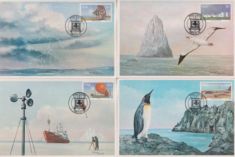 Maxi Card Limited edition 1983 Weather Stations 1878/3000