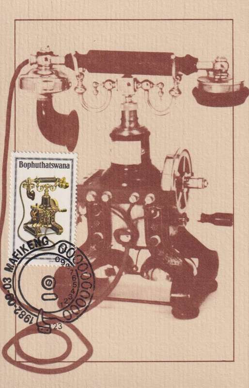 Maxi Card Limited Edition 1982 History of the Telephone
