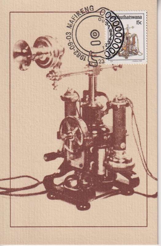 Maxi Card Limited Edition 1982 History of the Telephone