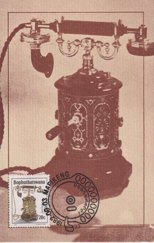 Maxi Card Limited Edition 1982 History of the Telephone