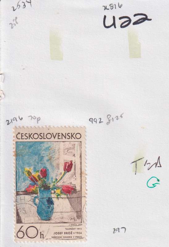 Stamps On paper Mixed