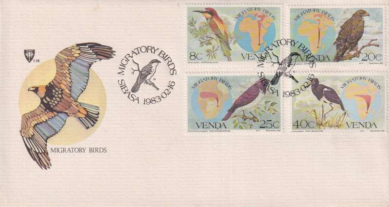 FDC Excess Stock 1983 Migratory Birds (Pack of 10 bid to take all)