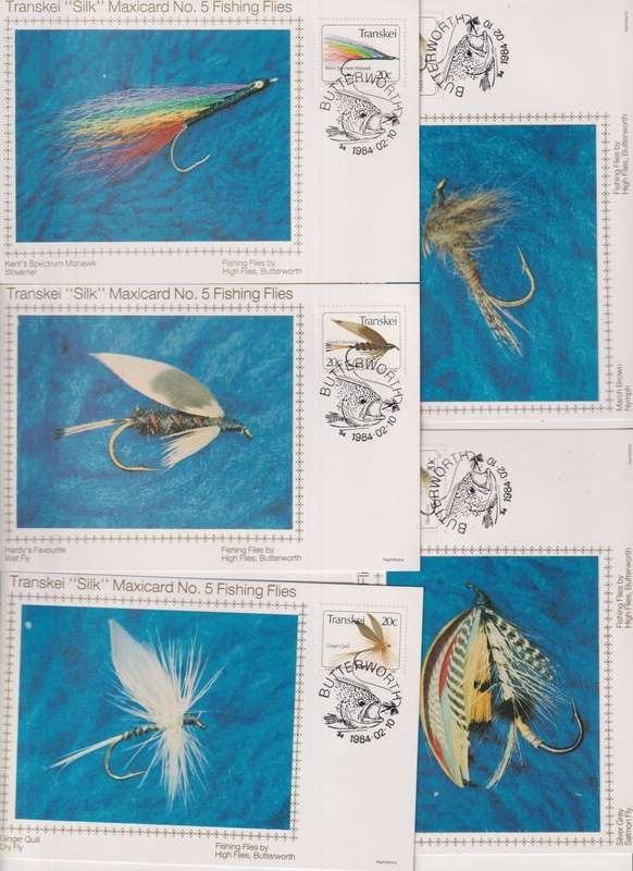 Silk Maxi Card Limited Edition 1984 Fishing Flies 147/500