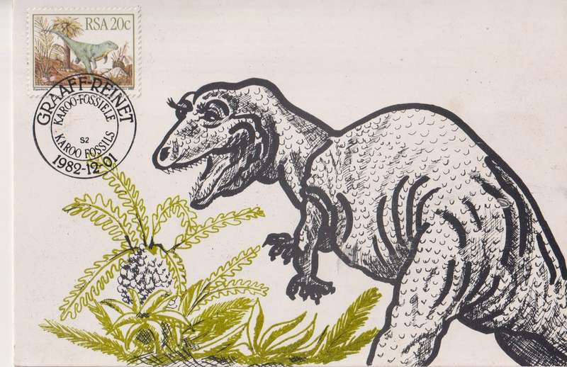 Maxi card Limited Edition 1982 Dinosaurs