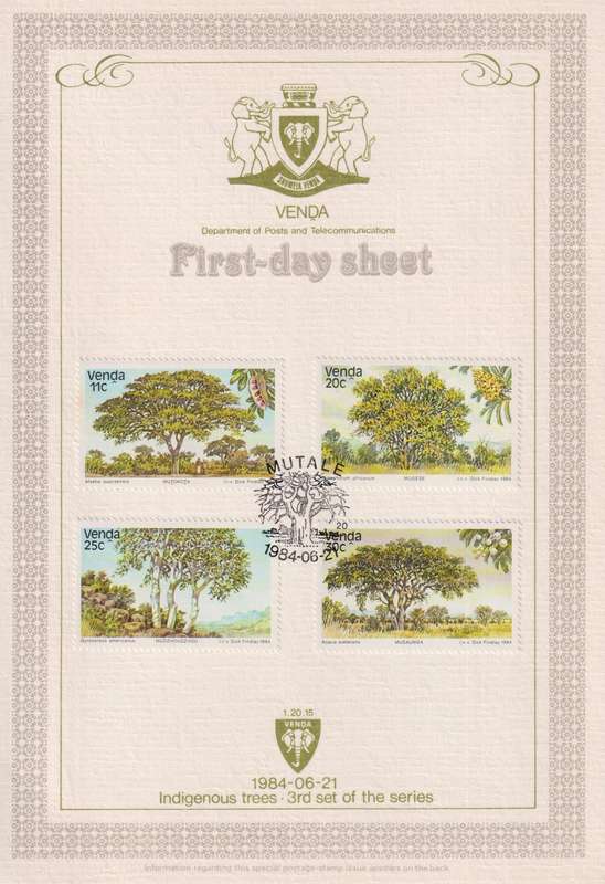 Stamps First Day Sheet Venda