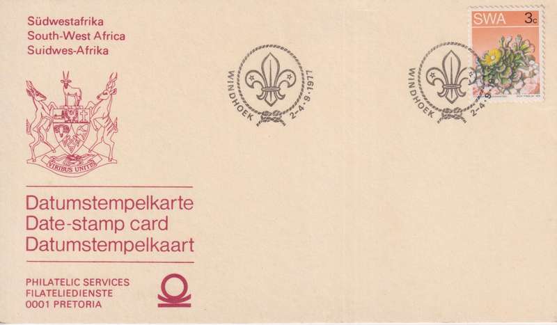 Stamps Date Stamp card SWA