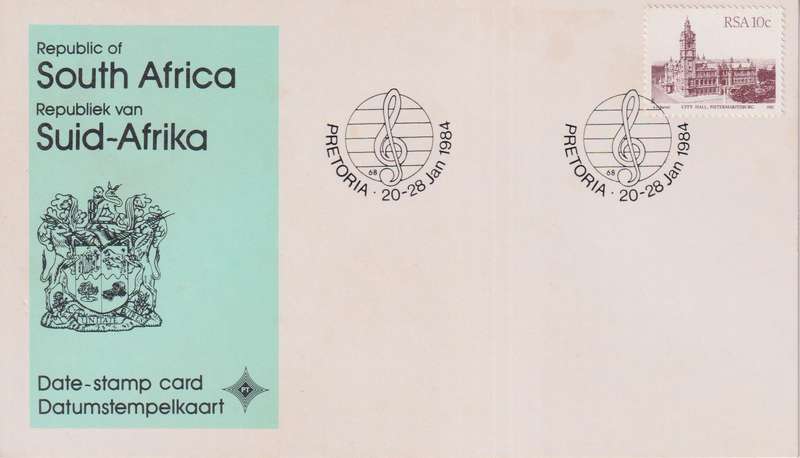 Stamps Date Stamp card RSA