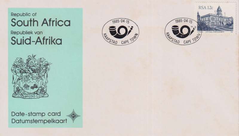 Stamps Date Stamp card RSA
