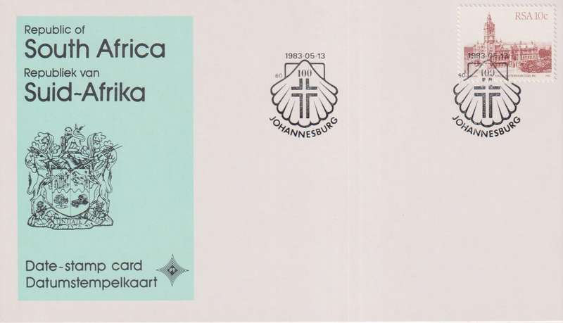 Stamps Date Stamp card RSA