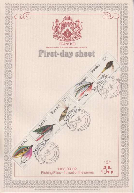 Stamps First Day Sheet Transkei