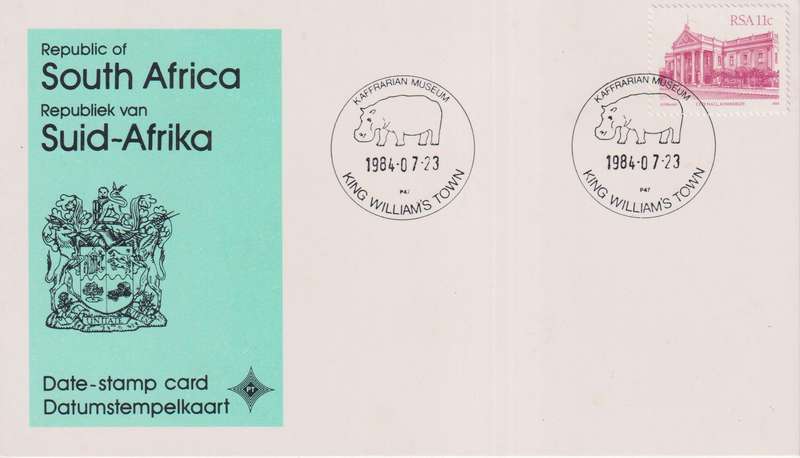 Stamps Date Stamp card RSA