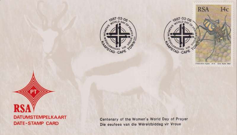 Stamps Date Stamp card RSA