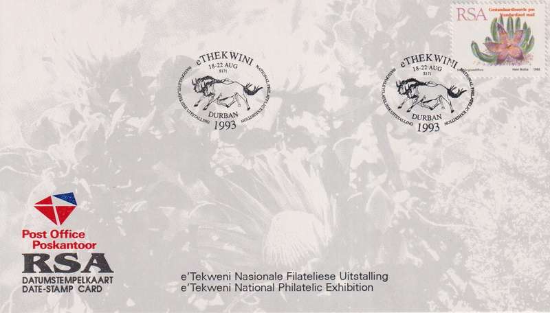 Stamps Date Stamp card RSA