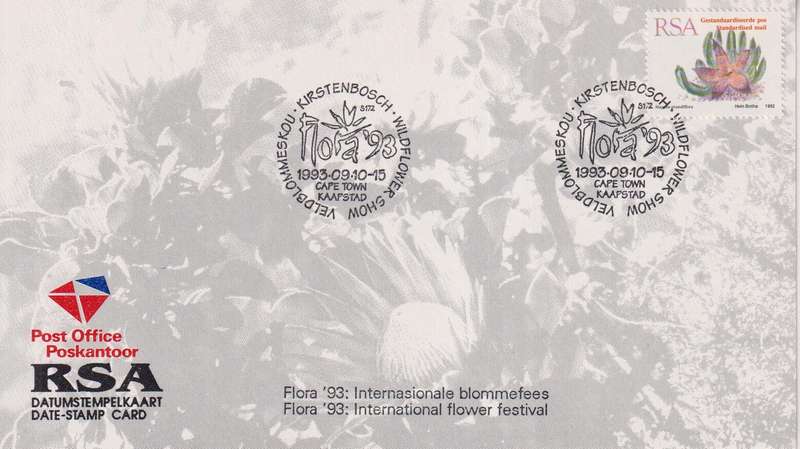 Stamps Date Stamp card RSA