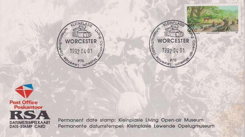 Stamps Date Stamp card RSA