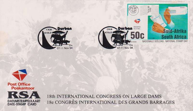 Stamps Date Stamp card RSA