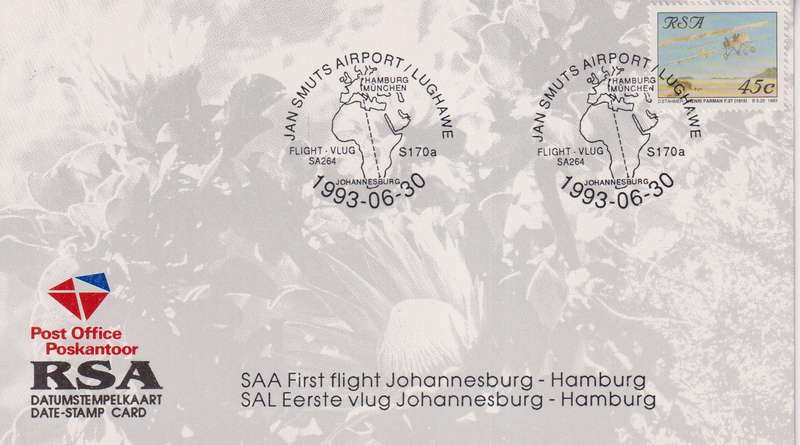 Stamps Date Stamp card RSA