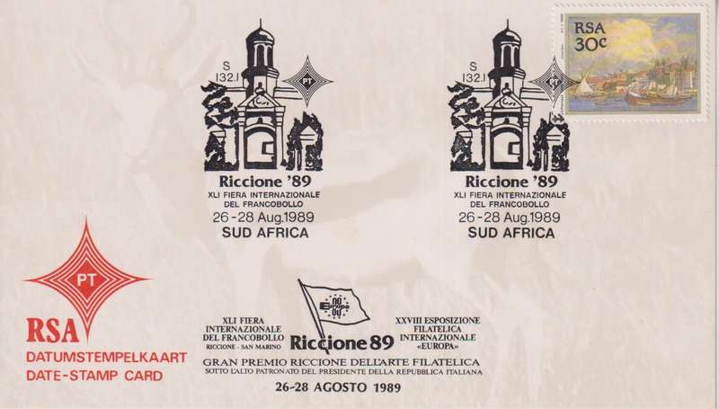 Stamps Date Stamp card RSA