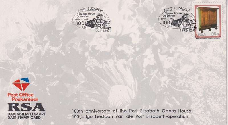 Stamps Date Stamp card RSA