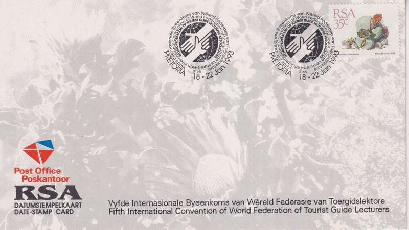 Stamps Date Stamp card RSA