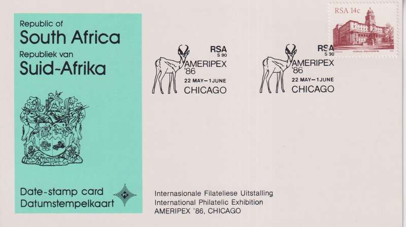 Stamps Date Stamp card RSA