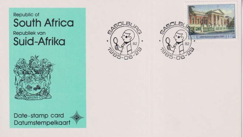 Stamps Date Stamp card RSA