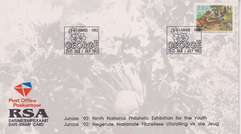 Stamps Date Stamp card RSA