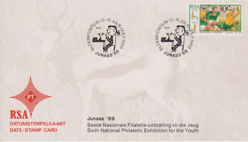 Stamps Date Stamp card RSA